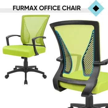 Ergonomic Office Chair with Footrest