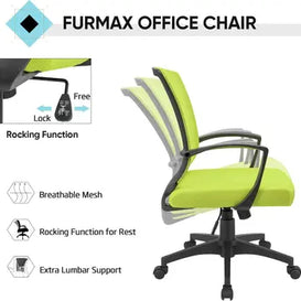 Ergonomic Office Chair with Footrest