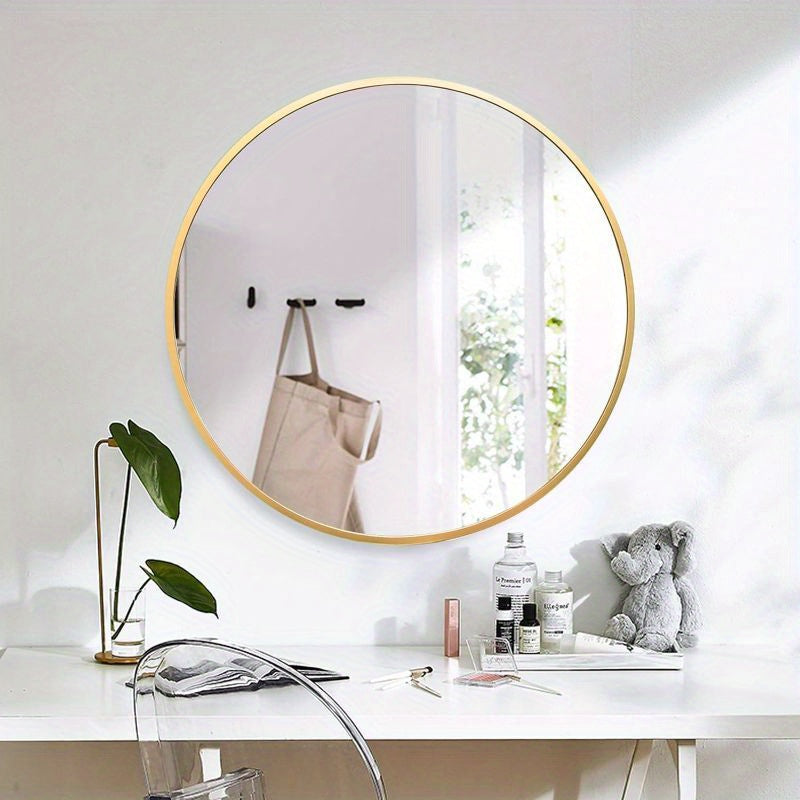 Round Wall Mirror – Shatterproof Vanity & Decorative Mirror