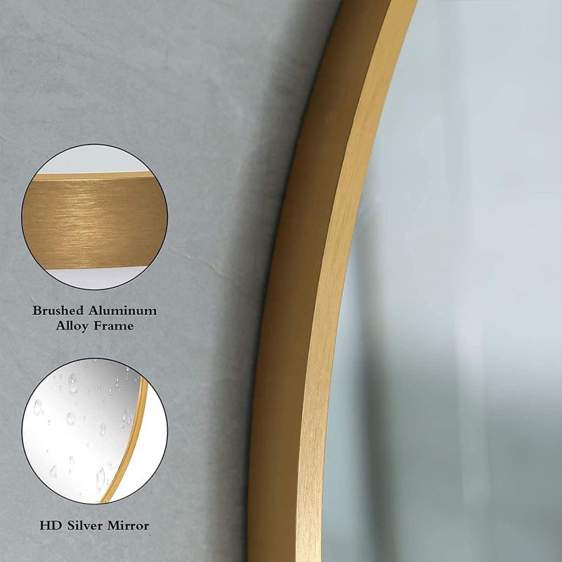 Round Wall Mirror – Shatterproof Vanity & Decorative Mirror