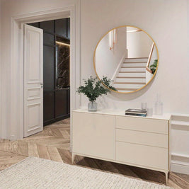 Round Wall Mirror – Shatterproof Vanity & Decorative Mirror