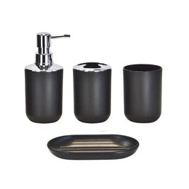 Modern 6-Piece Bathroom Accessories Set – Complete Organizer Kit