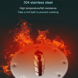 8-Inch Chrome Rain Shower Head – Water-Saving Spa Design