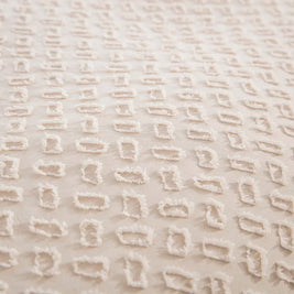 Tufted Boho Chic Duvet Cover Set – Soft Textured Microfiber Bedding (2/3 Piece, Multiple Sizes)