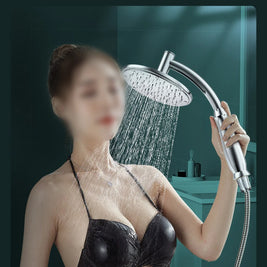 8-Inch Chrome Rain Shower Head – Water-Saving Spa Design