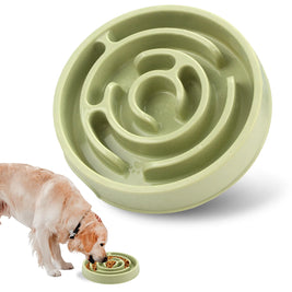 Pet Slow Feeder Bowl – Non-Slip Durable Feeding Dish