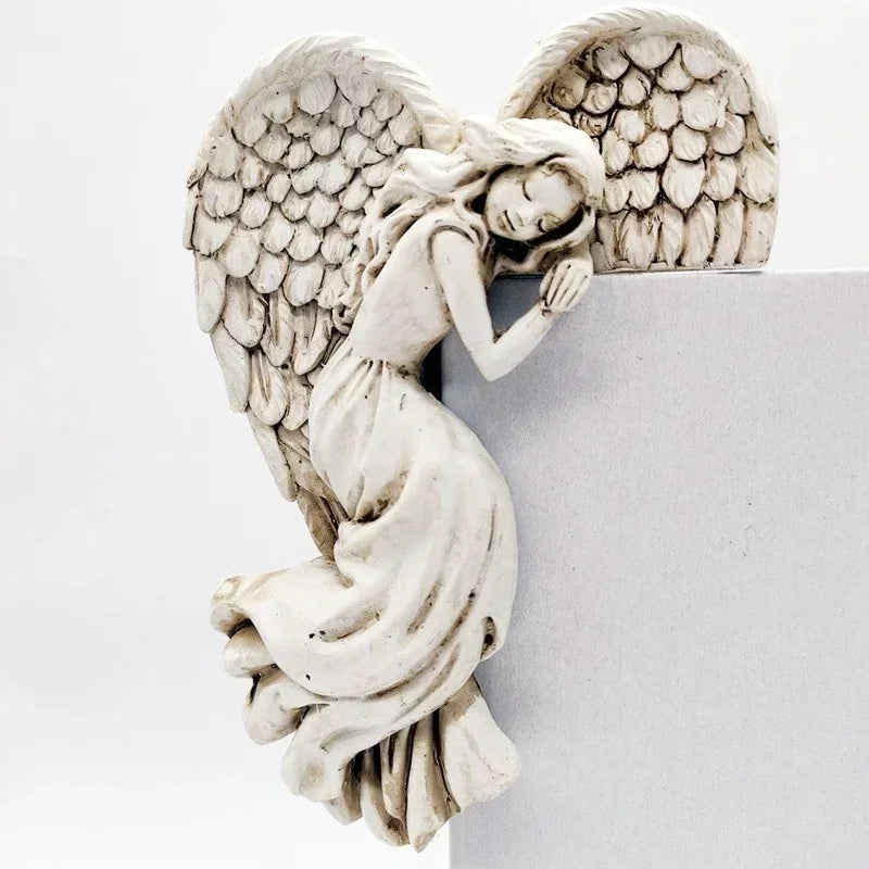 Angel Wings Resin Ornament – Indoor & Outdoor Home Decor