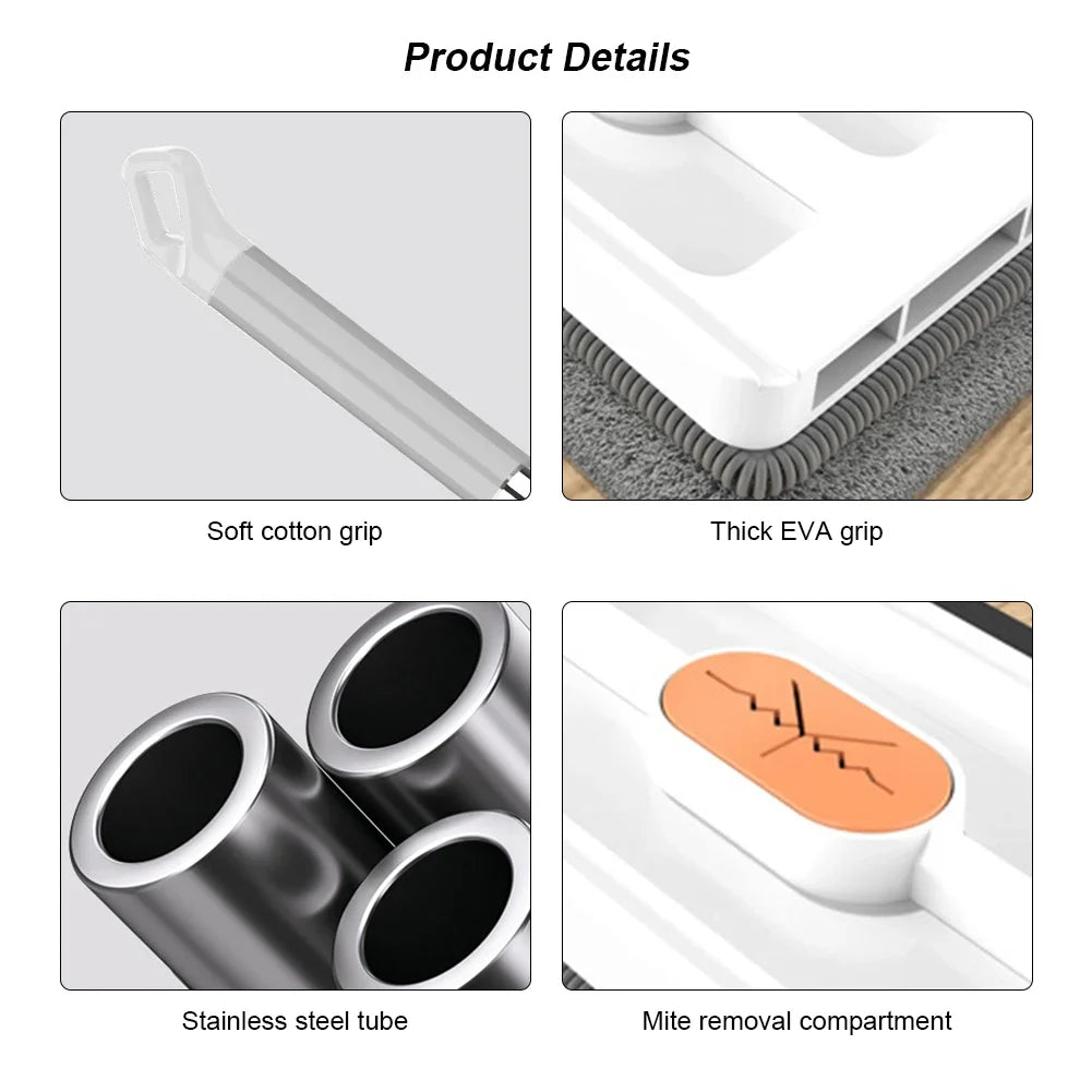 360° Rotating Self-Wringing Flat Mop – Microfiber Lazy Floor Cleaning Tool