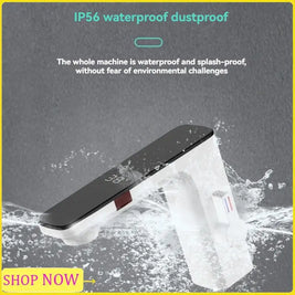 Smart Sensor LED Bathroom Faucet – Waterfall Basin Tap