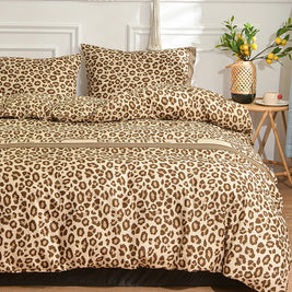 Black Marble Duvet Cover Set – Reactive Printed Polyester Bed Linen