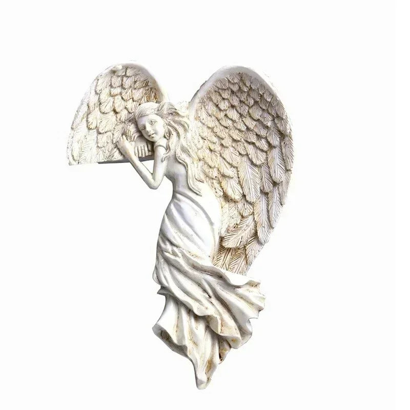 Angel Wings Resin Ornament – Indoor & Outdoor Home Decor