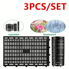 Adjustable Tree Trunk Protector – Expandable Bark Guard for Trees & Plants | Prevents Damage from Mowers, Rodents & Sun