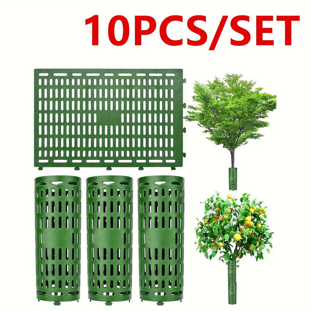 Adjustable Tree Trunk Protector – Expandable Bark Guard for Trees & Plants | Prevents Damage from Mowers, Rodents & Sun