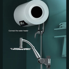 8-Inch Chrome Rain Shower Head – Water-Saving Spa Design