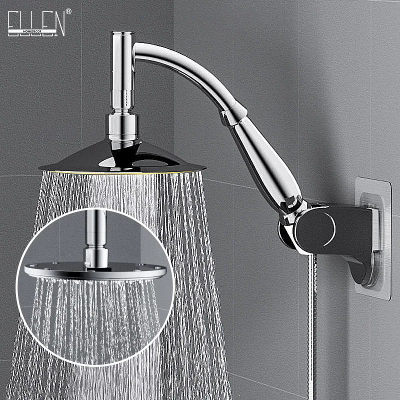 8-Inch Chrome Rain Shower Head – Water-Saving Spa Design