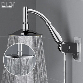 8-Inch Chrome Rain Shower Head – Water-Saving Spa Design