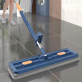 360° Rotating Self-Wringing Flat Mop – Microfiber Lazy Floor Cleaning Tool