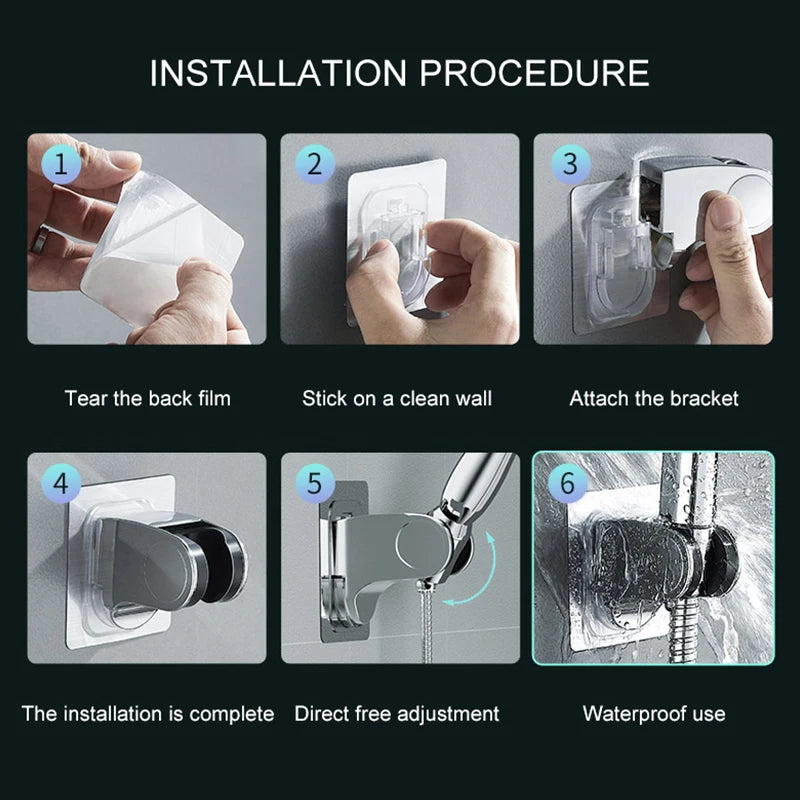 8-Inch Chrome Rain Shower Head – Water-Saving Spa Design