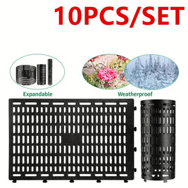 Adjustable Tree Trunk Protector – Expandable Bark Guard for Trees & Plants | Prevents Damage from Mowers, Rodents & Sun