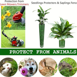 Adjustable Tree Trunk Protector – Expandable Bark Guard for Trees & Plants | Prevents Damage from Mowers, Rodents & Sun