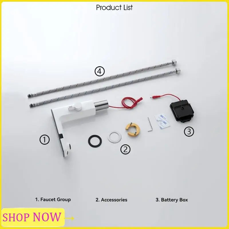 Smart Sensor LED Bathroom Faucet – Waterfall Basin Tap