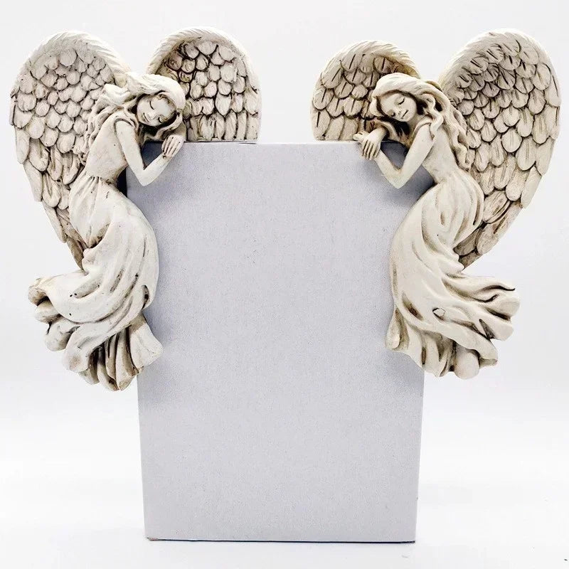 Angel Wings Resin Ornament – Indoor & Outdoor Home Decor