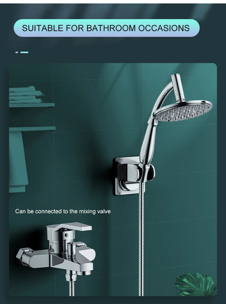 8-Inch Chrome Rain Shower Head – Water-Saving Spa Design