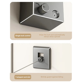 Retractable Stainless Steel Clothesline – Space-Saving Indoor & Outdoor Drying Rack