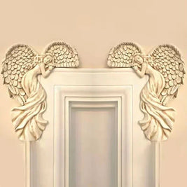 Angel Wings Resin Ornament – Indoor & Outdoor Home Decor