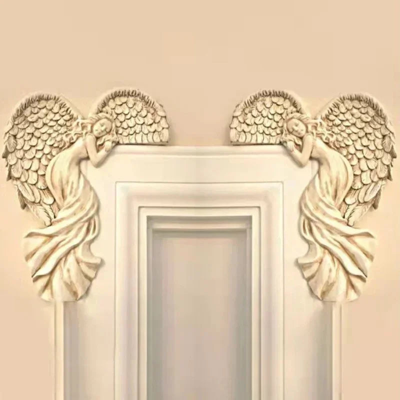 Angel Wings Resin Ornament – Indoor & Outdoor Home Decor