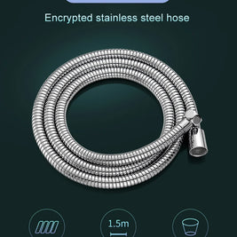 8-Inch Chrome Rain Shower Head – Water-Saving Spa Design