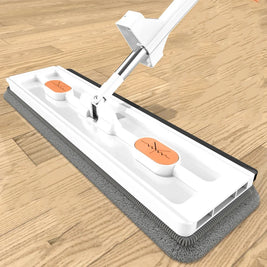 360° Rotating Self-Wringing Flat Mop – Microfiber Lazy Floor Cleaning Tool