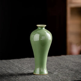 Small Ceramic Tabletop Vase – Minimalist Home Decor