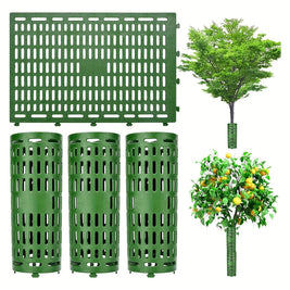 Adjustable Tree Trunk Protector – Expandable Bark Guard for Trees & Plants | Prevents Damage from Mowers, Rodents & Sun