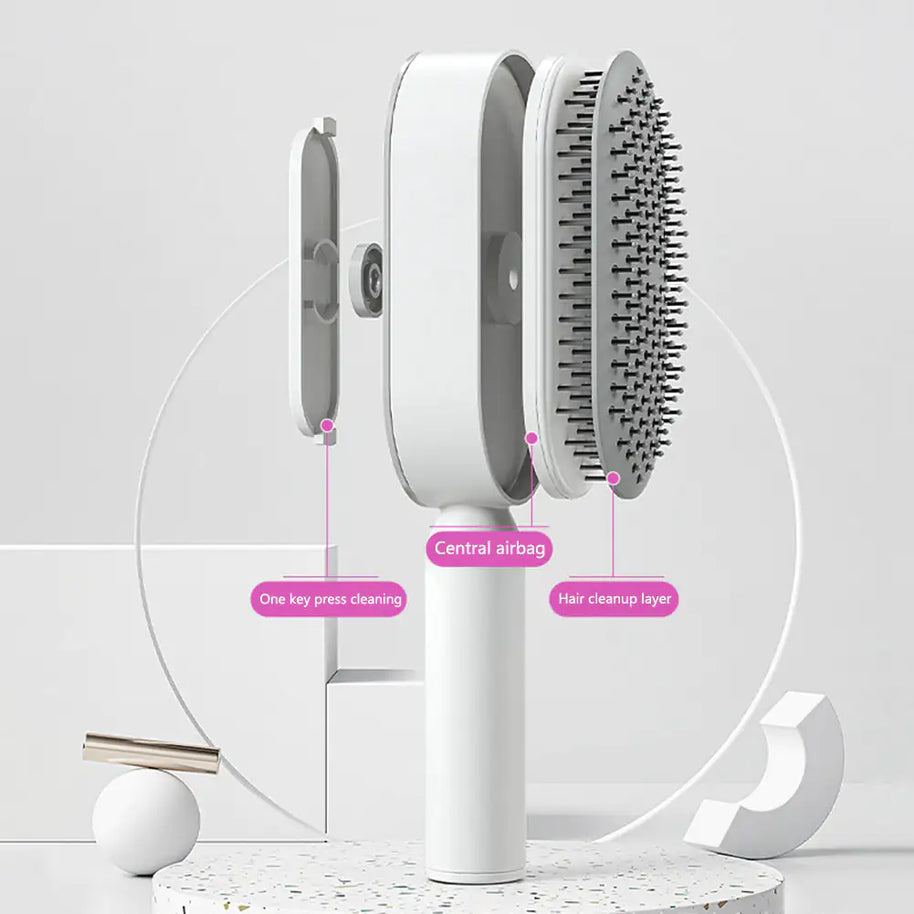 Self-Cleaning Hair Brush(color variation)
