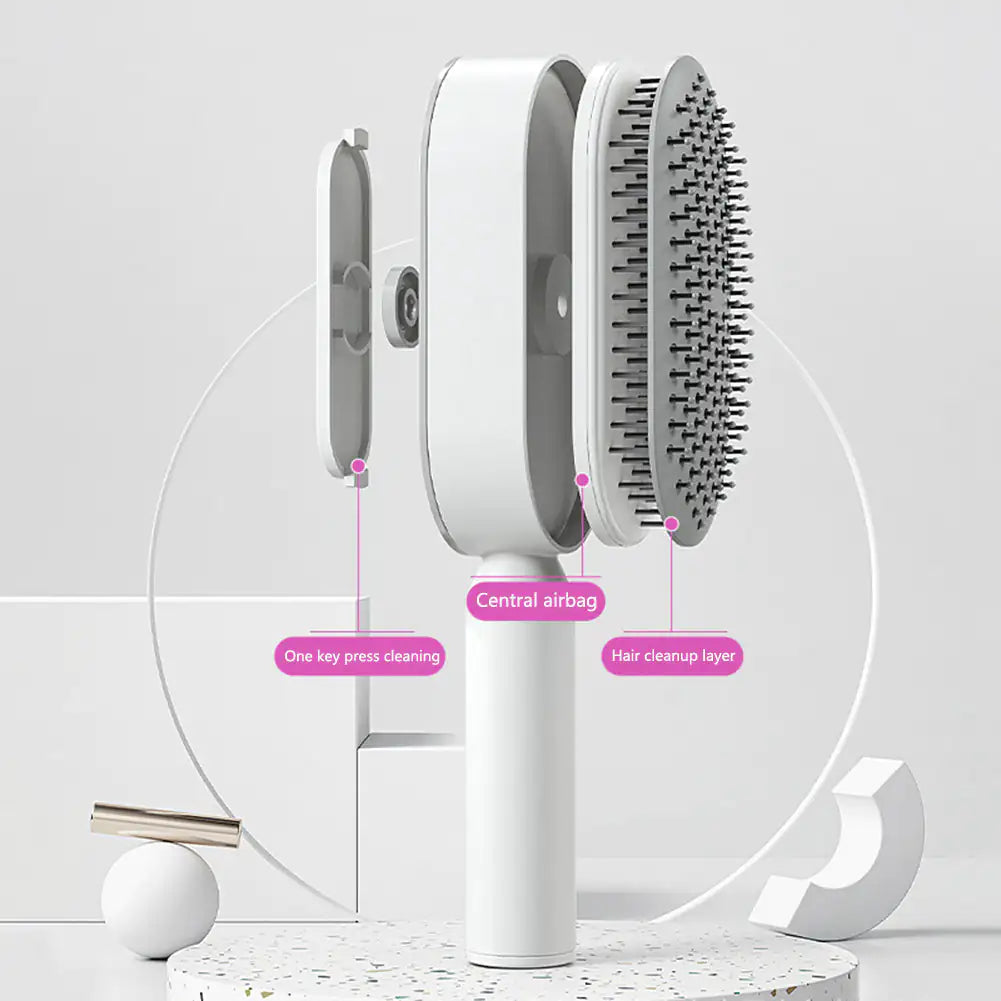 Self-Cleaning Hair Brush(color variation)
