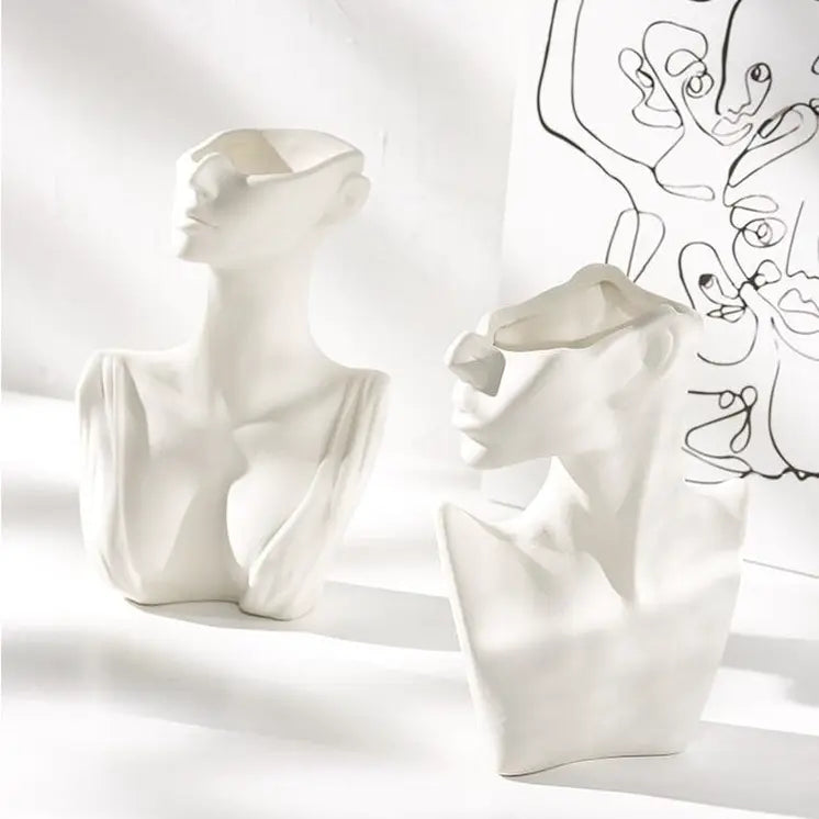 Ceramic Vase Minimalist Style